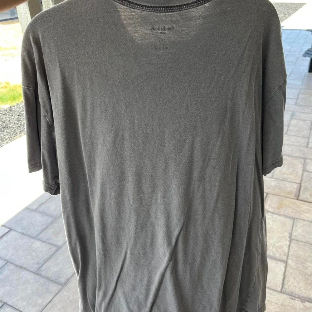 Goodfellow & Co Grey Pocket Tee Vintage Distressed Mens Sz XL